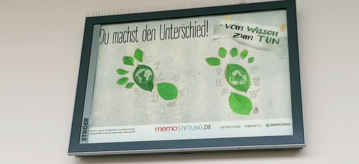 Plakatwettbewerb Du machst den Unterschied