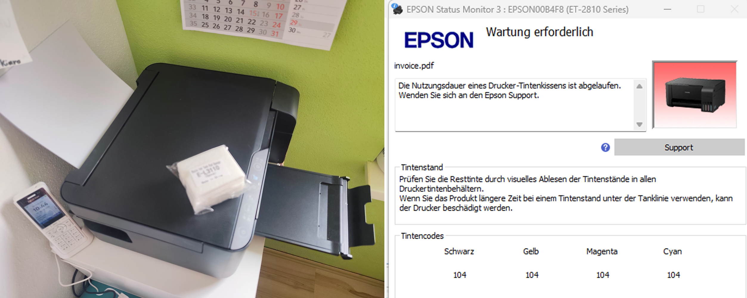 Drucker_Fehler Umweltschutz im Büro