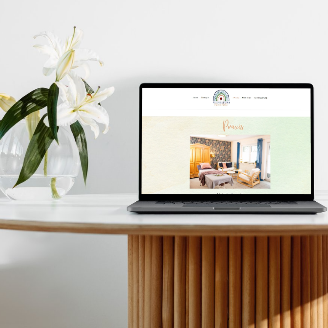 Minimalist Website Launch Computer Mockup Instagram Post