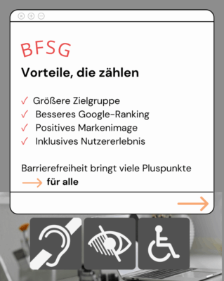 Vorteile der BFSG